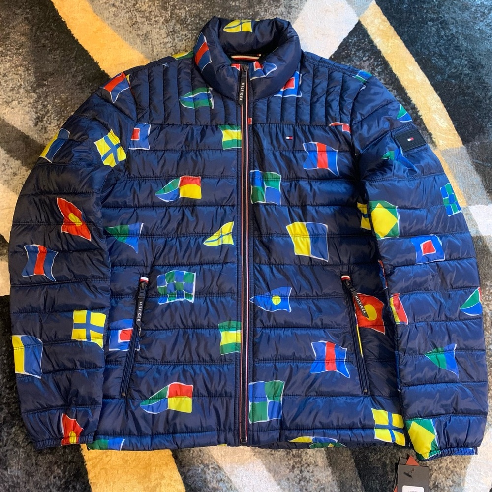 Tommy Hilfiger Flags Puffer Jacket